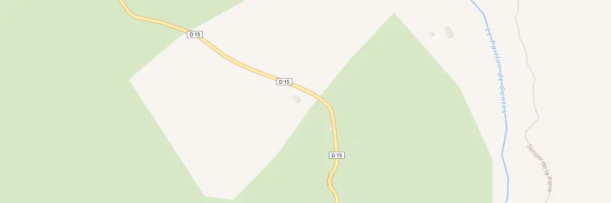Plan du 3309 Rte du Col Saint Roch à Coaraze