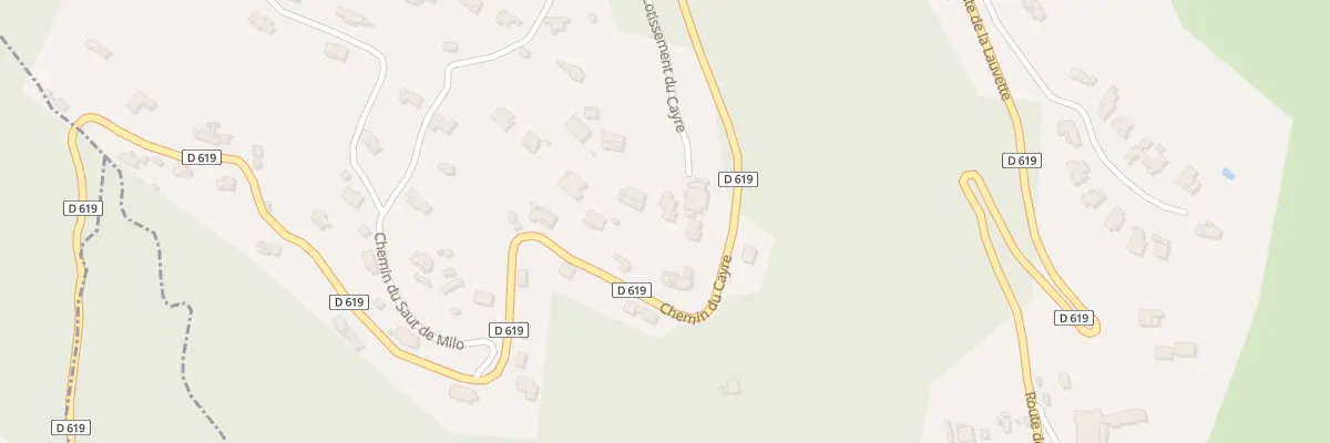 Plan du 406 Rue Lotissement du Cayre à Cantaron
