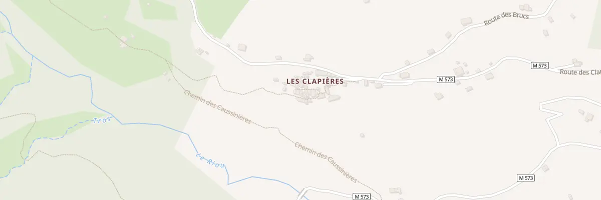 Plan du 273 Rue du Hameau des Clapières à Lantosque