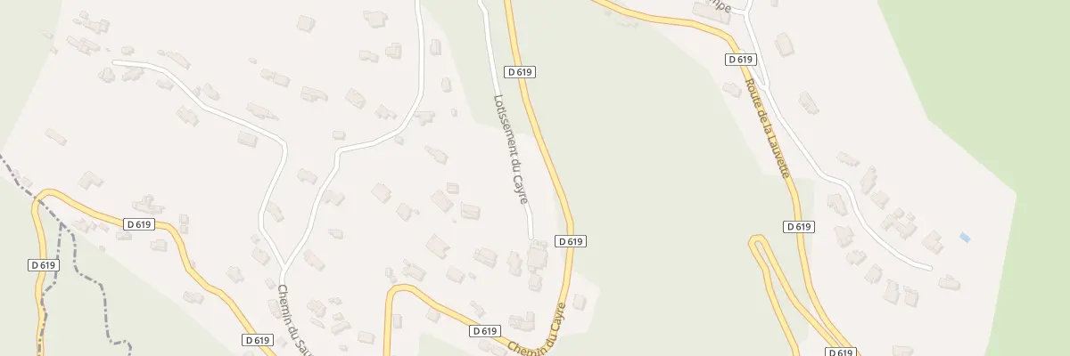 Plan du 9690 Che du Cayre à Cantaron