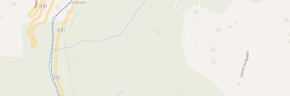 Plan du 1281 Che du Riodam à Contes