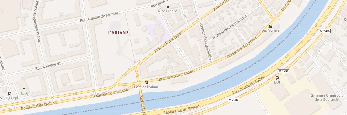Plan du 3 Che du Château Saint-Pierre à Nice