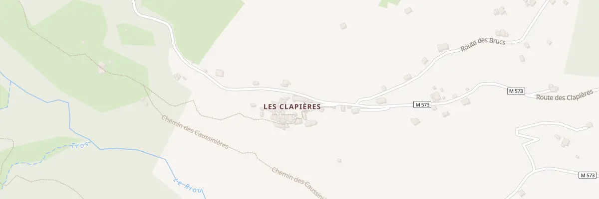 Plan du 5305 Clapiere à Lantosque