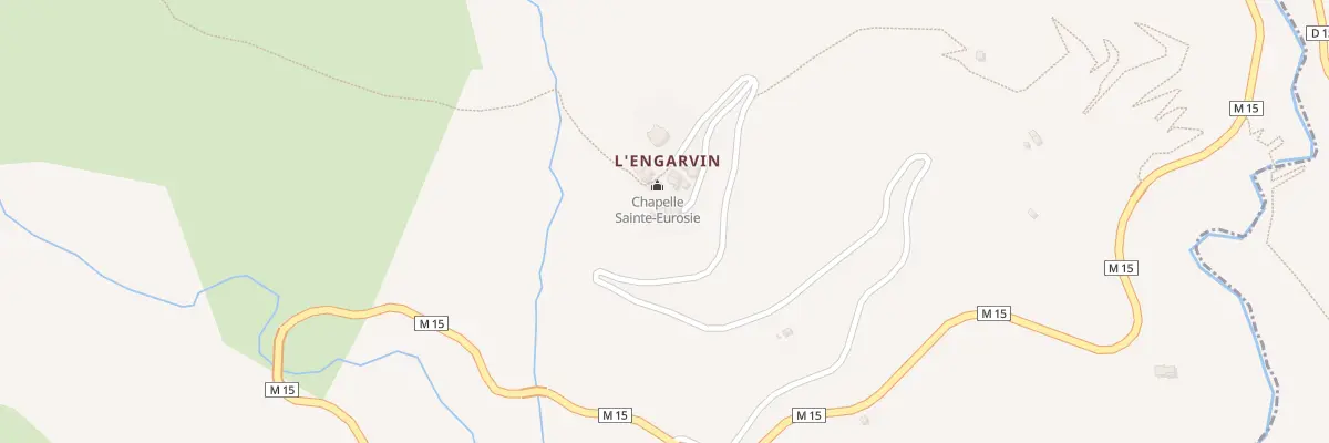 Plan du 5065 Lenguervin à Duranus