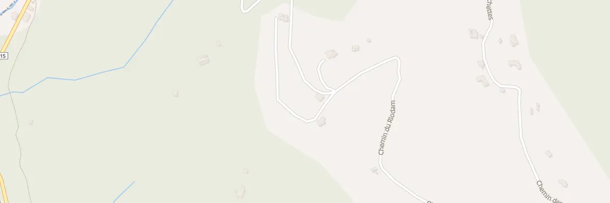 Plan du 969 Che du Riodam à Contes