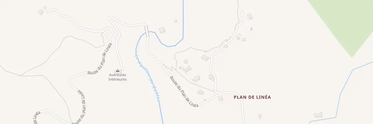 Plan du 2805 Rte du Plan de Linea à Coaraze
