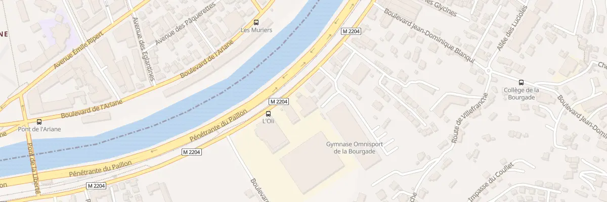 Plan du 4 Bd Général de Gaulle à La Trinité