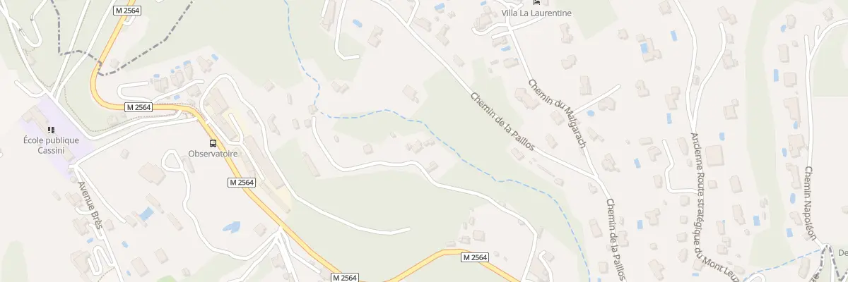 Plan du 351A Bd de l’Observatoire à Nice