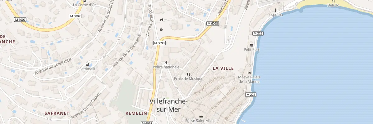 Plan du 19 Av Gen Gallieni à Villefranche-sur-Mer