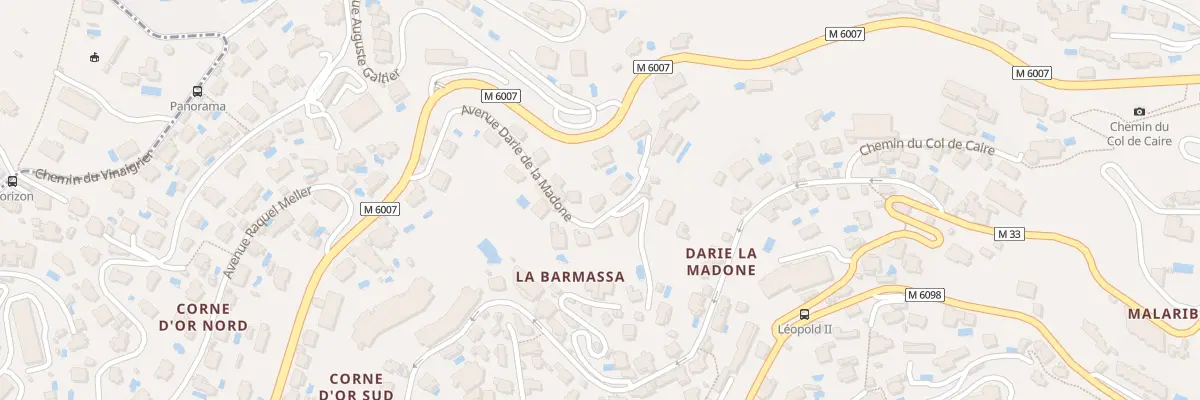 Plan du 9 Av Darie la Madone à Villefranche-sur-Mer