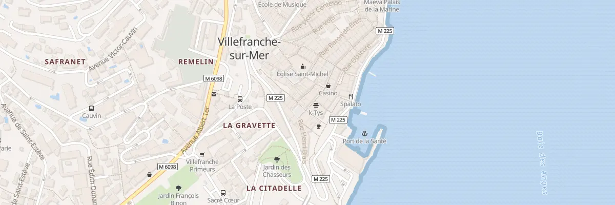 Plan du 3 Rue du Poilu à Villefranche-sur-Mer