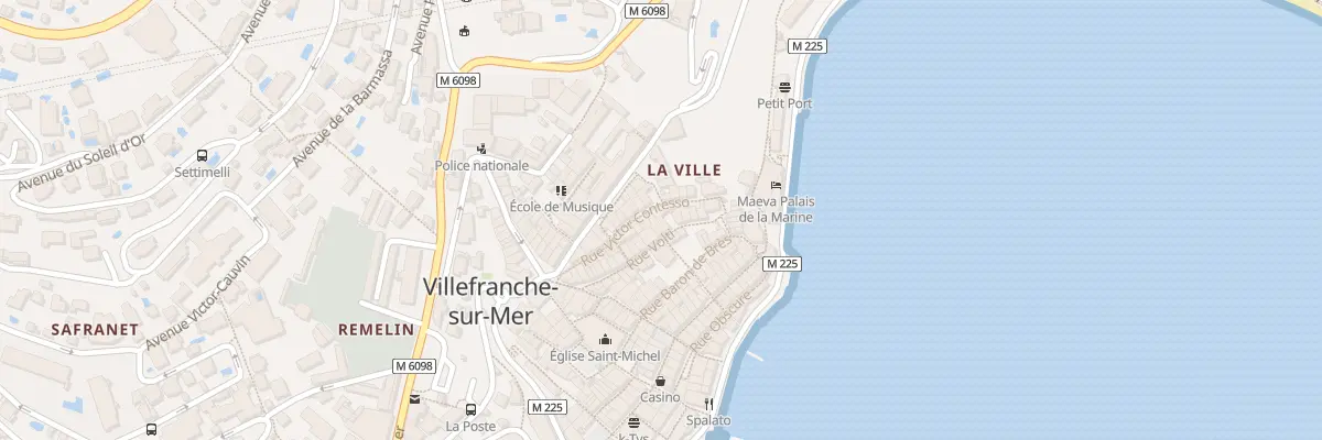 Plan du 27 Rue Volti à Villefranche-sur-Mer