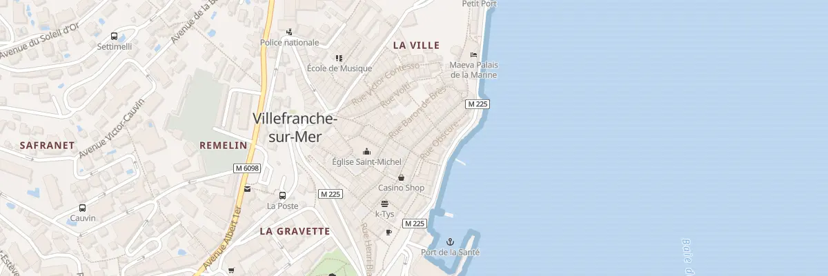 Plan du 21 Rue du Poilu à Villefranche-sur-Mer