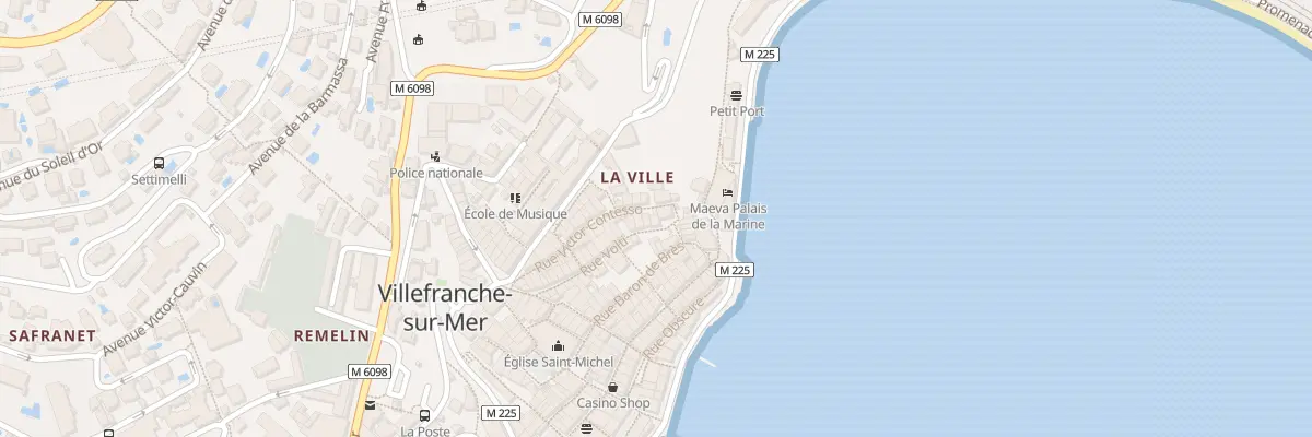 Plan du 35 Rue Volti à Villefranche-sur-Mer
