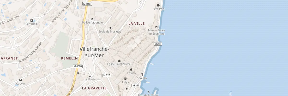 Plan du 31 Rue du Poilu à Villefranche-sur-Mer