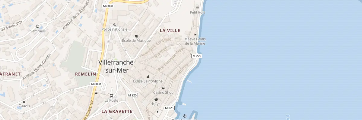 Plan du 33 Rue du Poilu à Villefranche-sur-Mer
