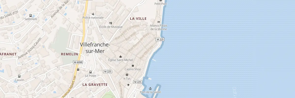 Plan du 36 Rue du Poilu à Villefranche-sur-Mer