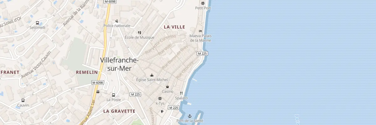 Plan du 40 Rue du Poilu à Villefranche-sur-Mer
