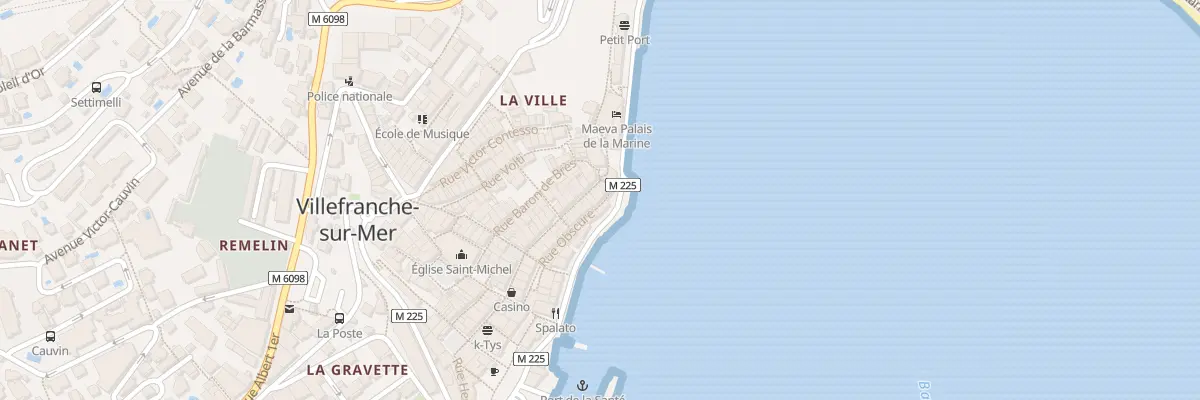 Plan du 50 Rue du Poilu à Villefranche-sur-Mer