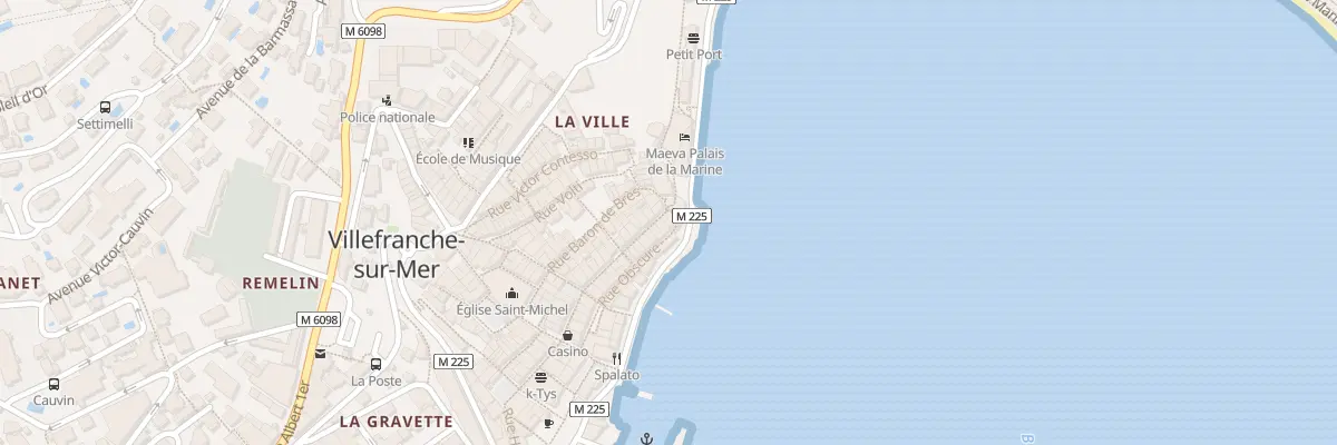 Plan du 52 Rue du Poilu à Villefranche-sur-Mer