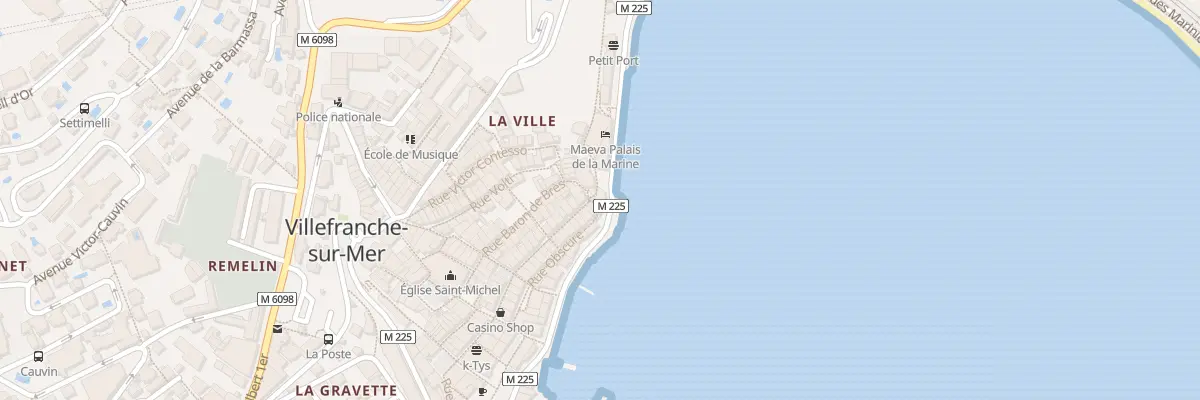 Plan du 58 Rue du Poilu à Villefranche-sur-Mer