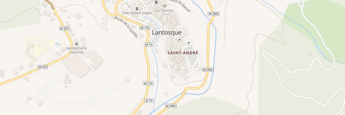 Plan du 90 Mte de Saint André à Lantosque