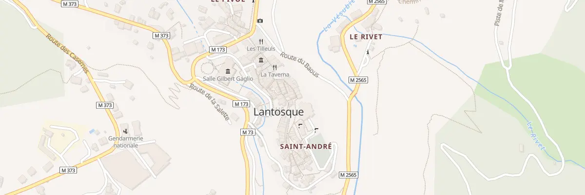 Plan du 68 Rue de la Madonette à Lantosque
