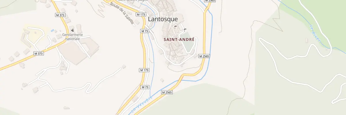 Plan du 10 Ptte Saint André à Lantosque