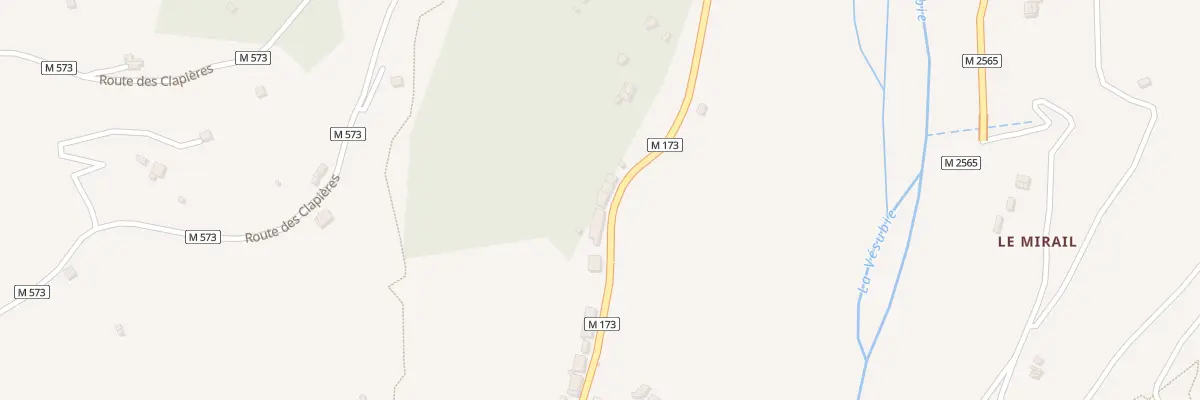 Plan du 5455 Rte du Val de Lantousca à Lantosque