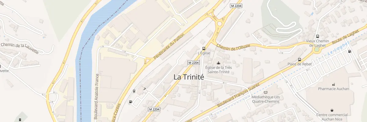 Plan du 43 Bd Général de Gaulle à La Trinité