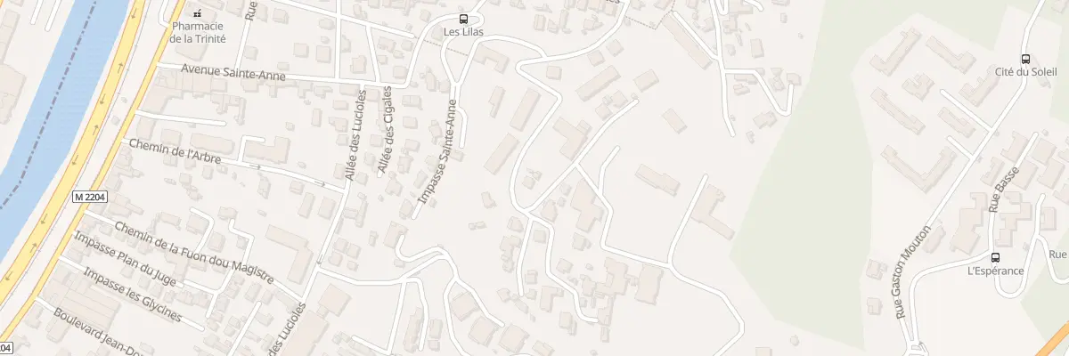 Plan du 43 Av de la Comtesse à La Trinité