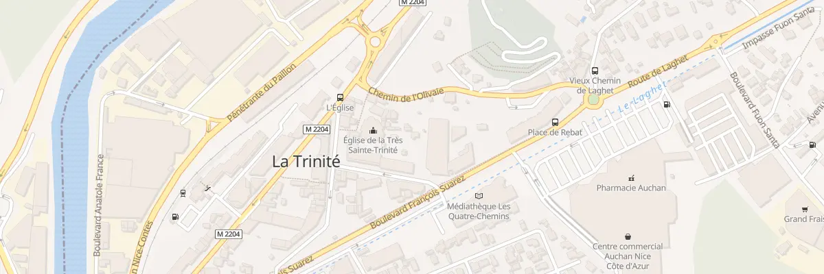 Plan du 11 Rue Antoine Scoffier à La Trinité