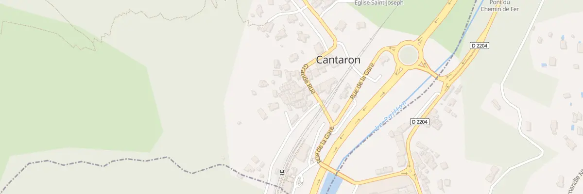 Plan du 31 Rue Centrale à Cantaron