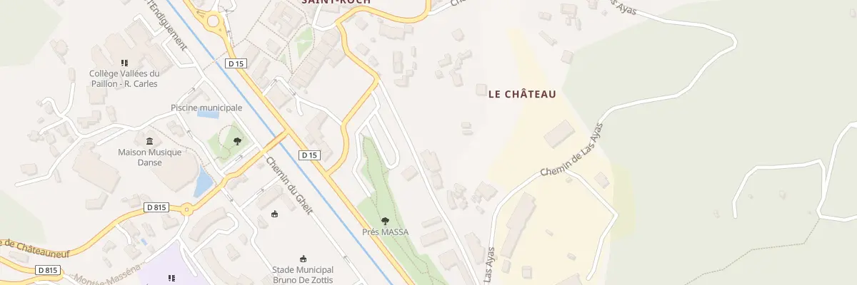 Plan du 170 Av Simone Veil à Contes
