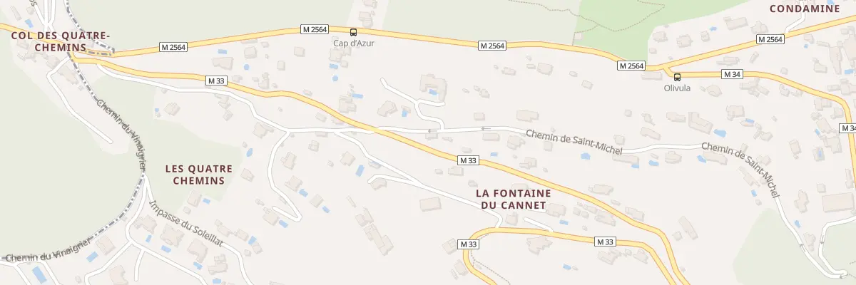 Plan du 78 Che de Saint-Michel à Villefranche-sur-Mer