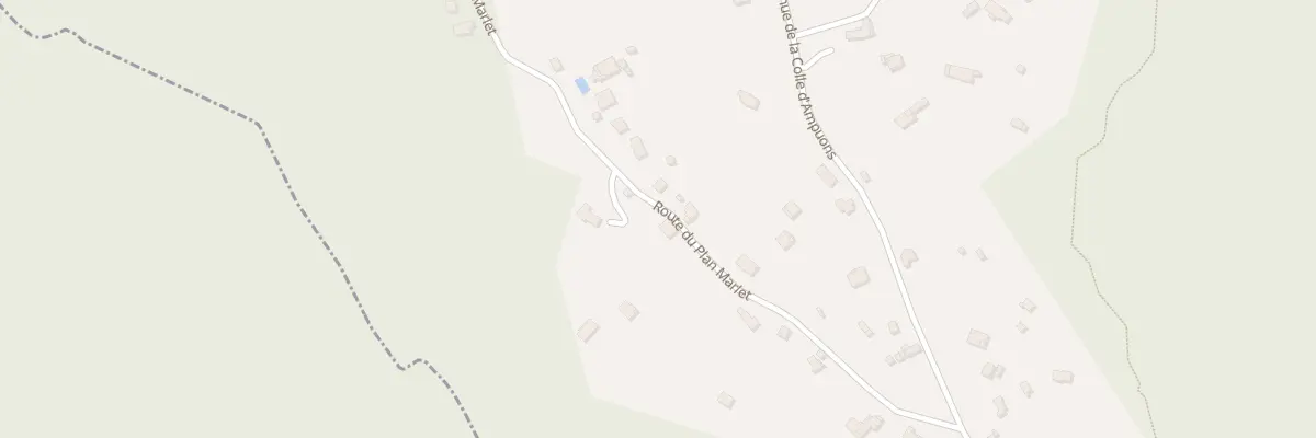 Plan du 305 Rte du Plan Marlet à Berre-les-Alpes