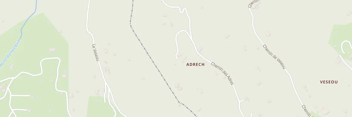 Plan du 6012 Adrech à Belvédère