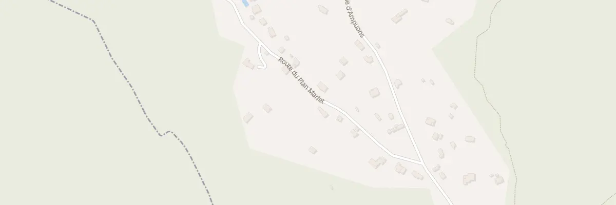 Plan du 227 Rte du Plan Marlet à Berre-les-Alpes