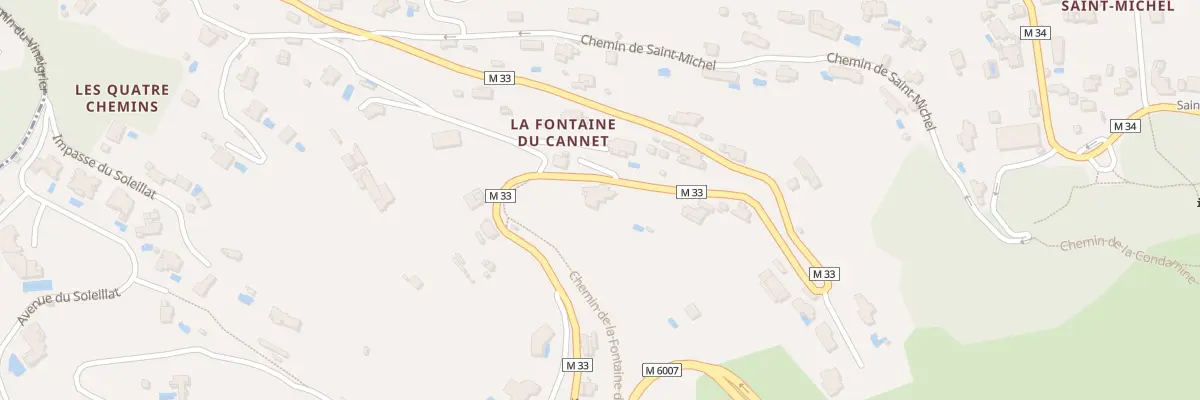 Plan du 830 Av des Caroubiers à Villefranche-sur-Mer