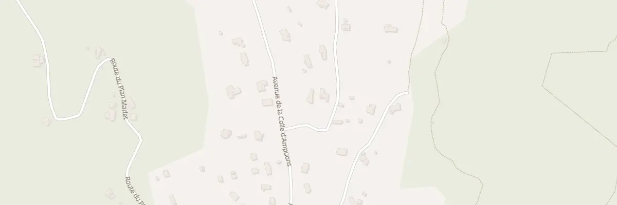 Plan du 25 Che des Gerps à Berre-les-Alpes