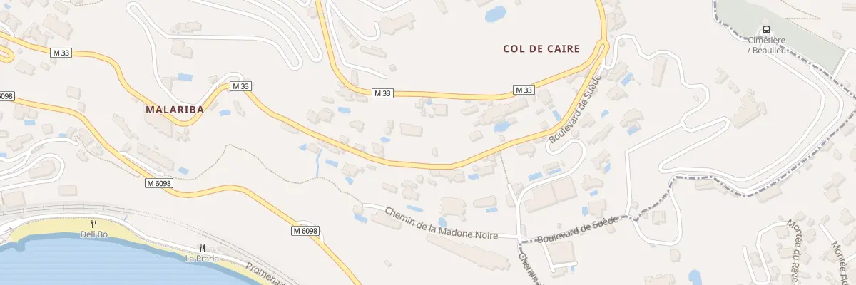 Plan du 855 Av Leopold 2 à Villefranche-sur-Mer