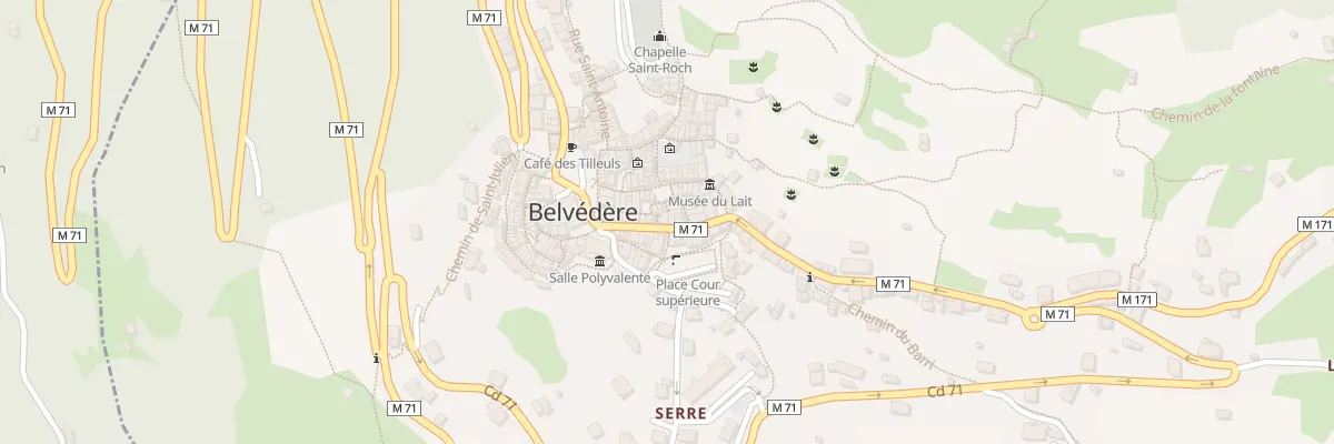 Plan du 59 Rue Victor Maurel à Belvédère