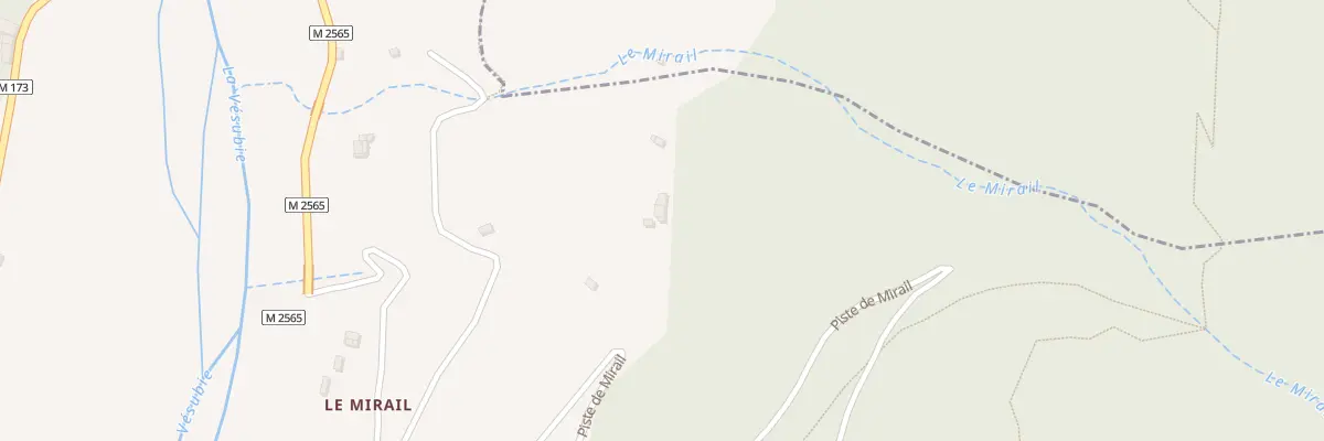 Plan du 5454 Mirail à Lantosque