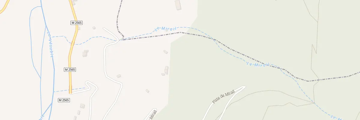 Plan du 5375 Mirail à Lantosque