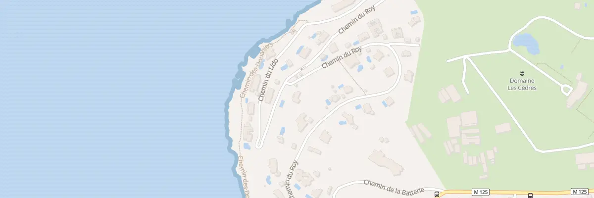 Plan du 10 Che du Roy à Saint-Jean-Cap-Ferrat