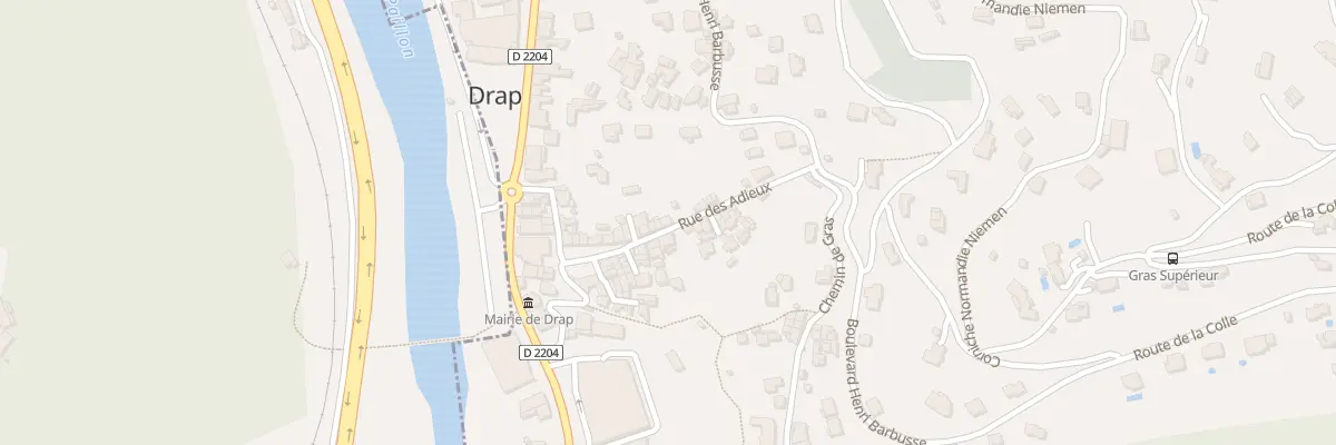 Plan du 9B Rue des Adieux à Drap