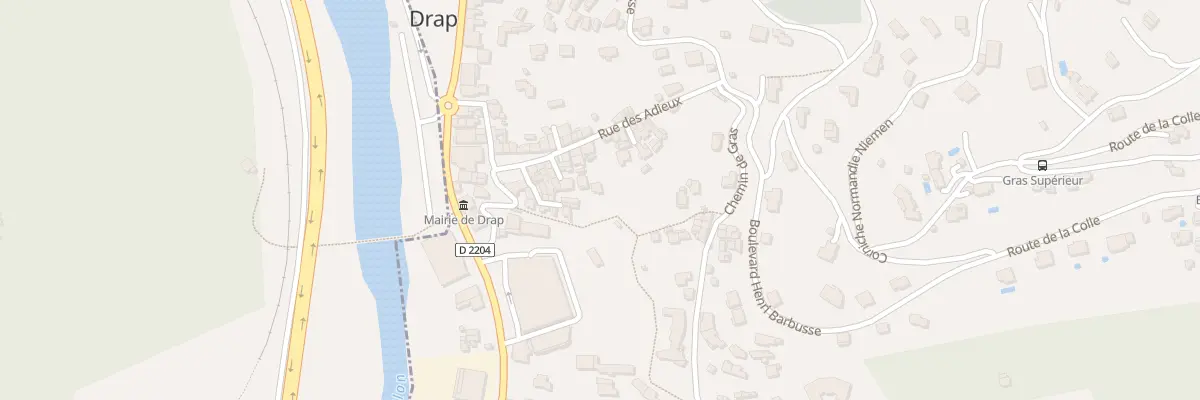Plan du 8 Rue des Adieux à Drap