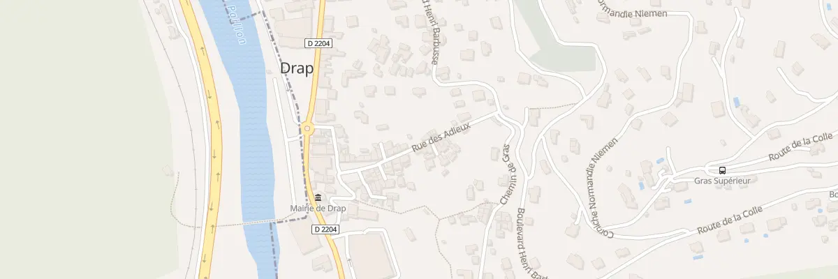 Plan du 9C Rue des Adieux à Drap