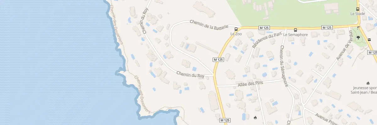 Plan du 37 Che du Roy à Saint-Jean-Cap-Ferrat