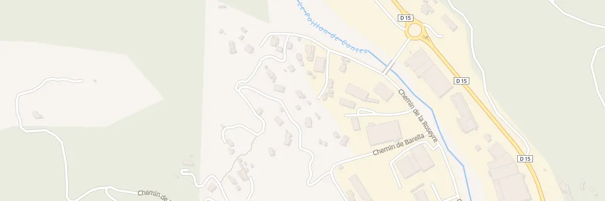 Plan du 1947B Che Rural N 4 La Roseyre à Contes